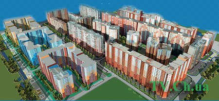 Новый жилой комплекс "Радужный" в Одессе